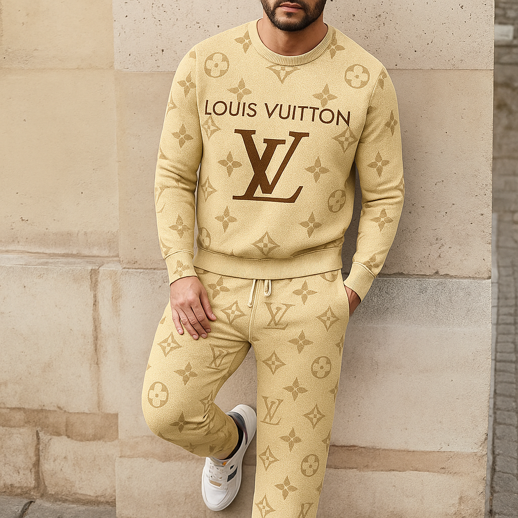 Limited edition 2025 luxury sweater and pants set – LX-SWTAP2025073