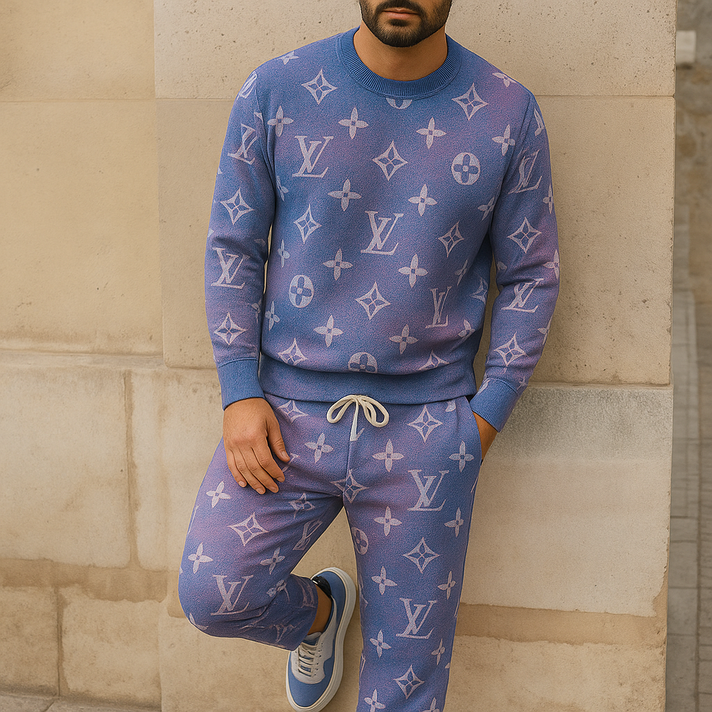 Limited edition 2025 luxury sweater and pants set – LX-SWTAP2025077