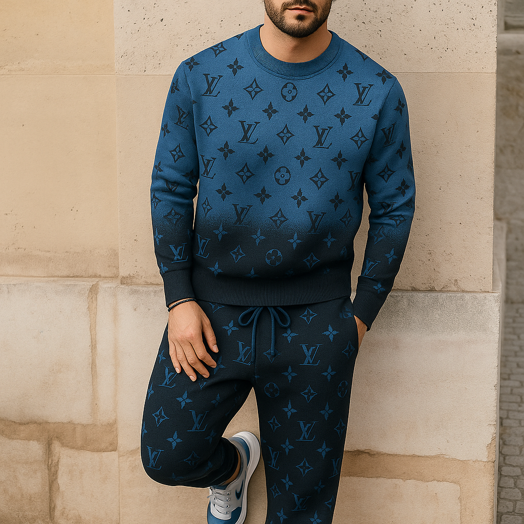 Limited edition 2025 luxury sweater and pants set – LX-SWTAP2025082