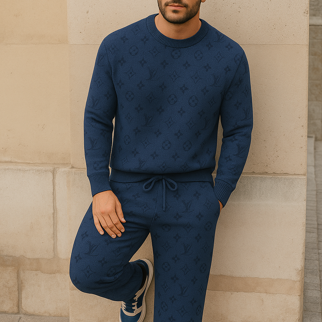 Limited edition 2025 luxury sweater and pants set – LX-SWTAP2025084