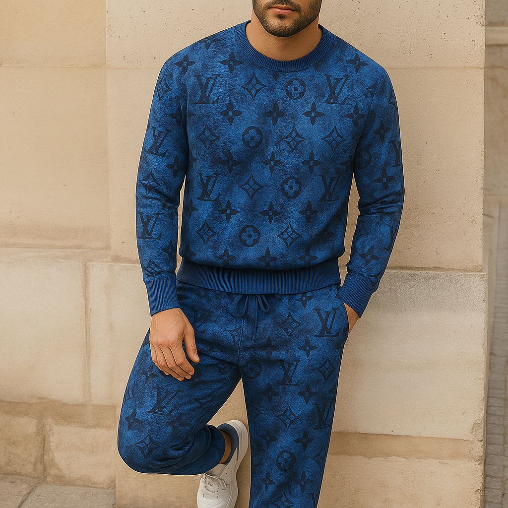 Limited edition 2025 luxury sweater and pants set – LX-SWTAP2025088