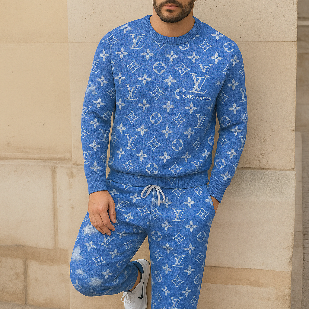 Limited edition 2025 luxury sweater and pants set – LX-SWTAP2025095