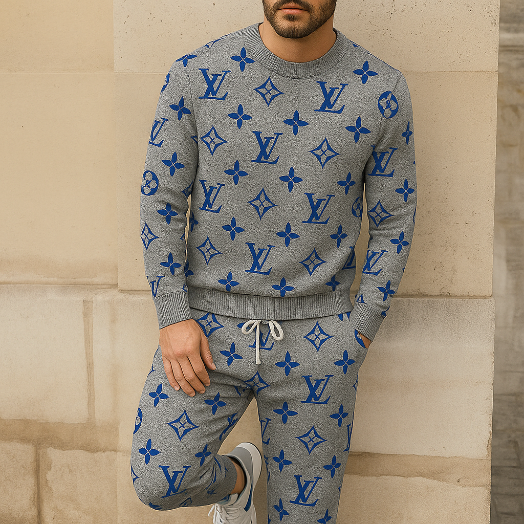 Limited edition 2025 luxury sweater and pants set – LX-SWTAP2025098