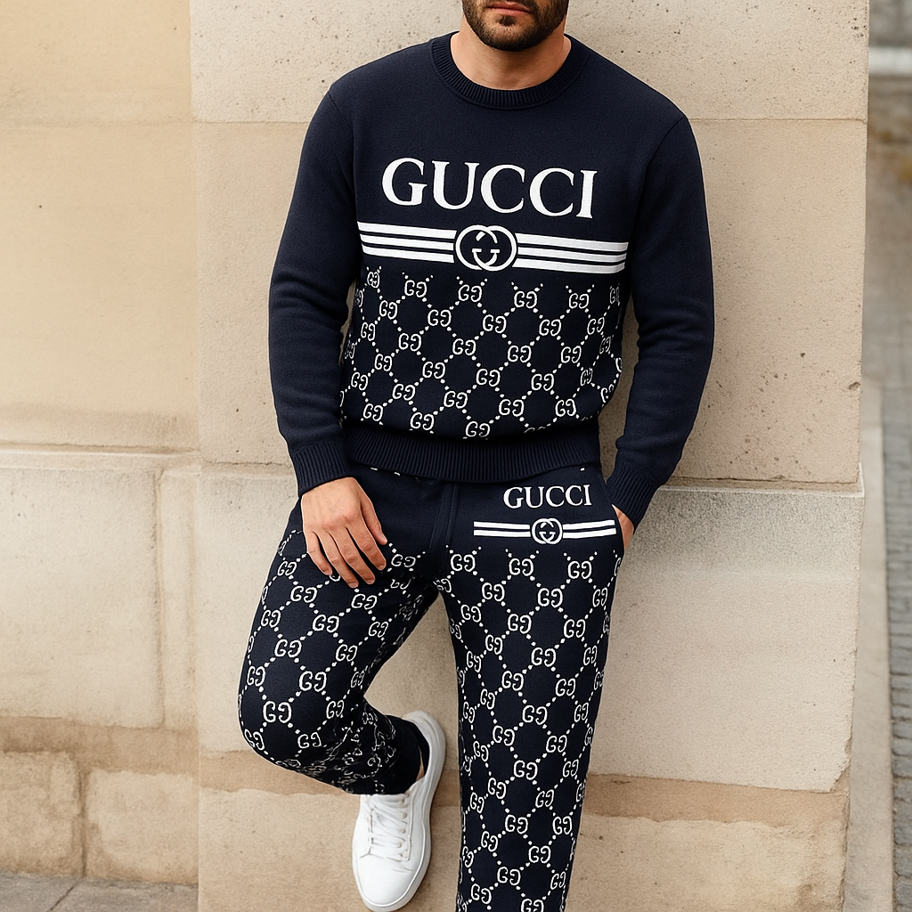 Limited edition 2025 luxury sweater and pants set – LX-SAPGC2025070