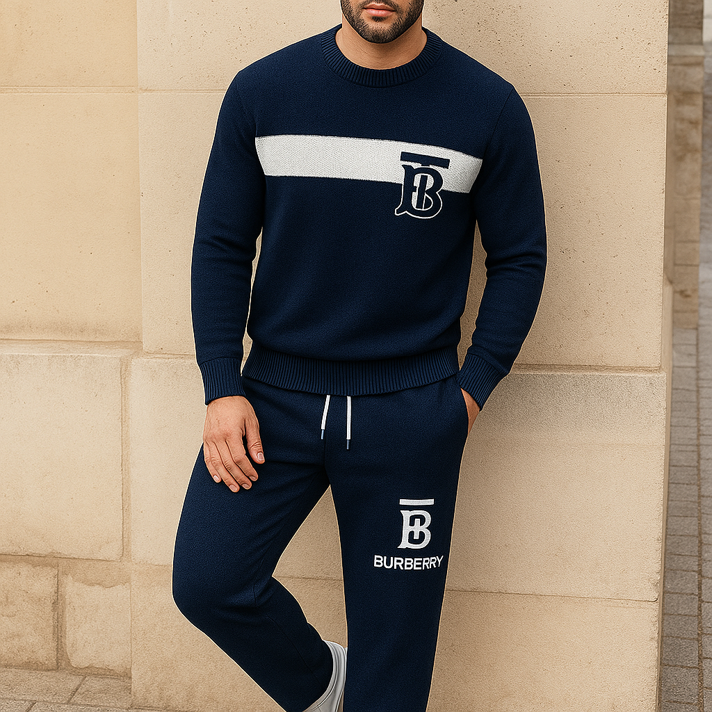 Limited edition 2025 luxury sweater and pants set – LX-SWTAPBBR202501