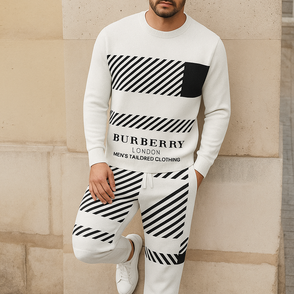Limited edition 2025 luxury sweater and pants set – LX-SWTAPBBR2025017