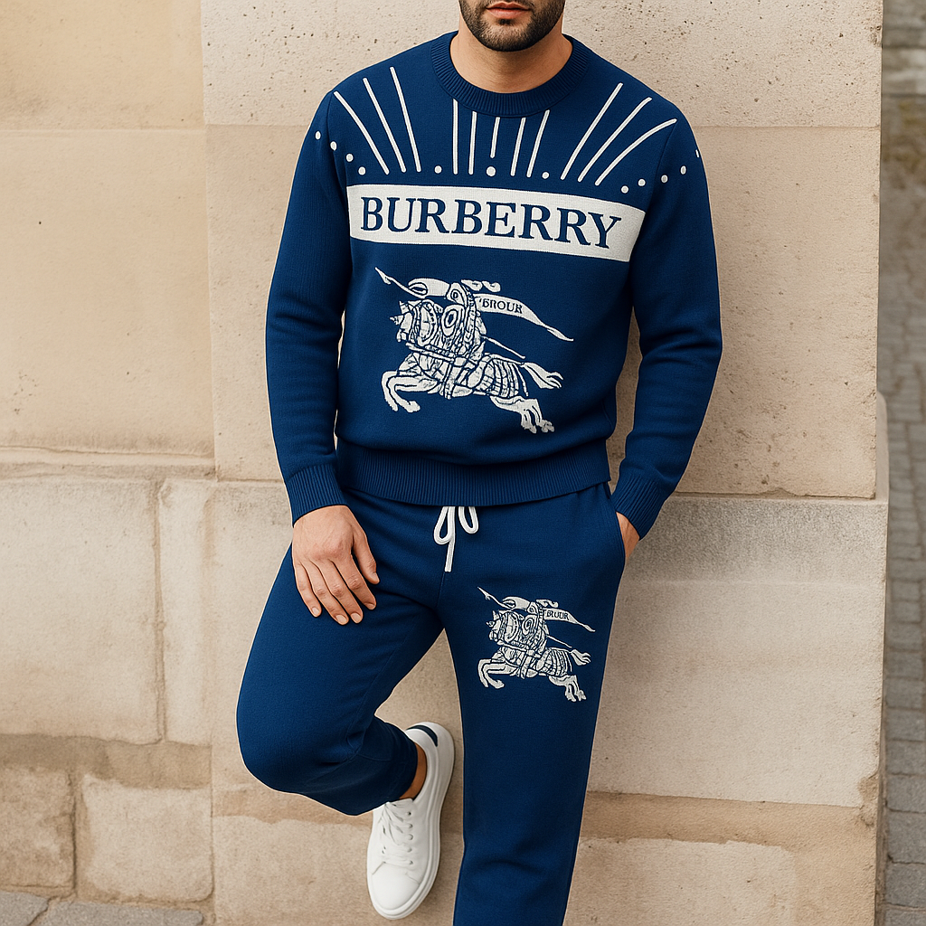 Limited edition 2025 luxury sweater and pants set – LX-SWTAPBBR2025018