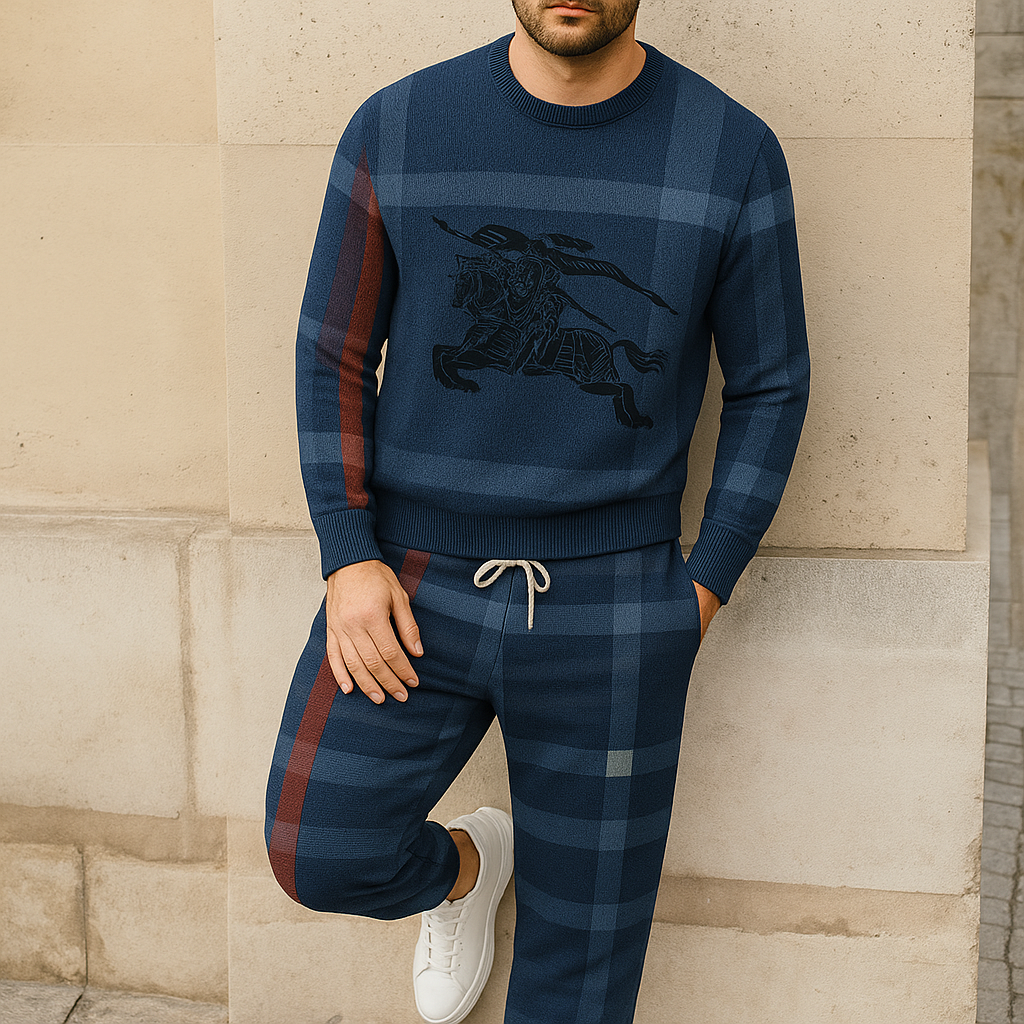 Limited edition 2025 luxury sweater and pants set – LX-SWTAPBBR2025020