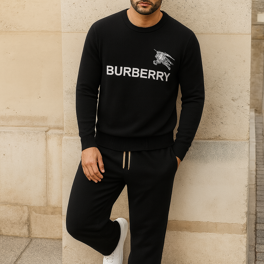 Limited edition 2025 luxury sweater and pants set – LX-SWTAPBBR2025022