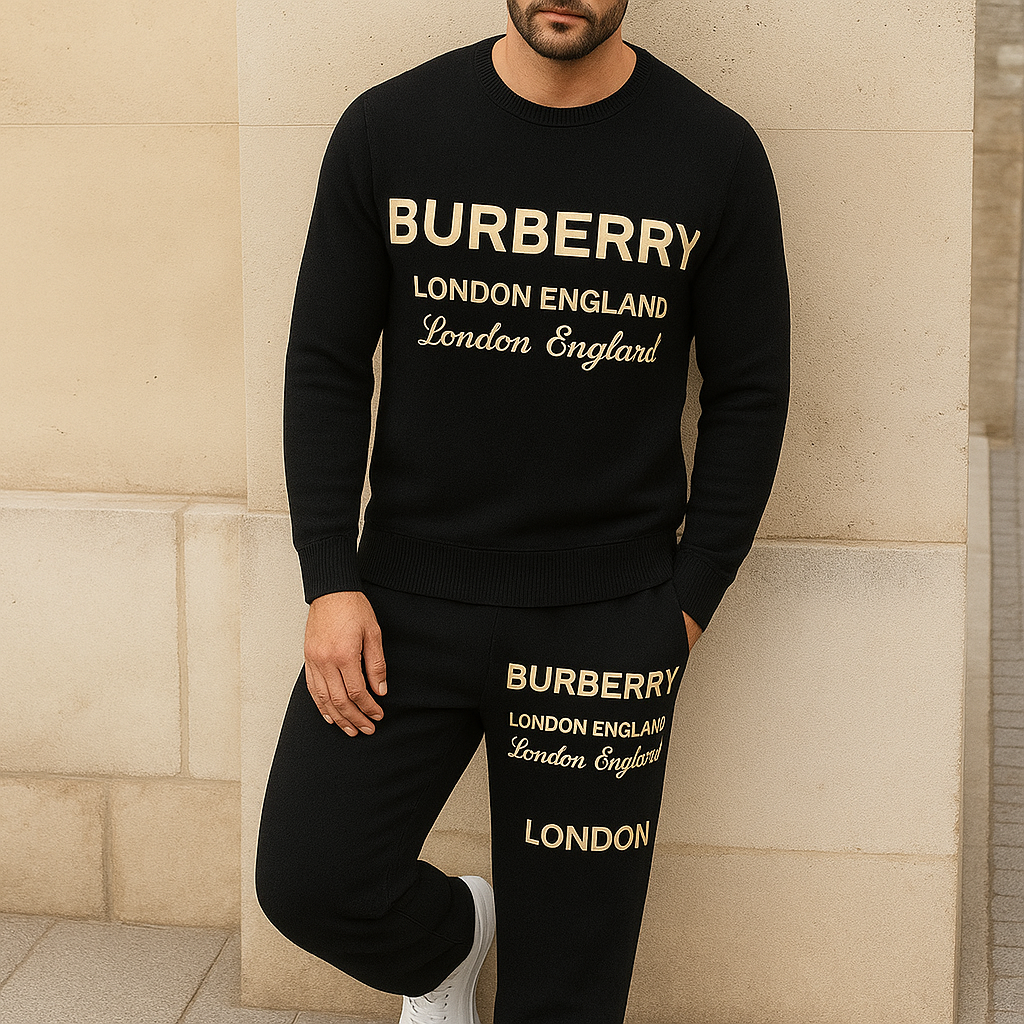 Limited edition 2025 luxury sweater and pants set – LX-SWTAPBBR2025023