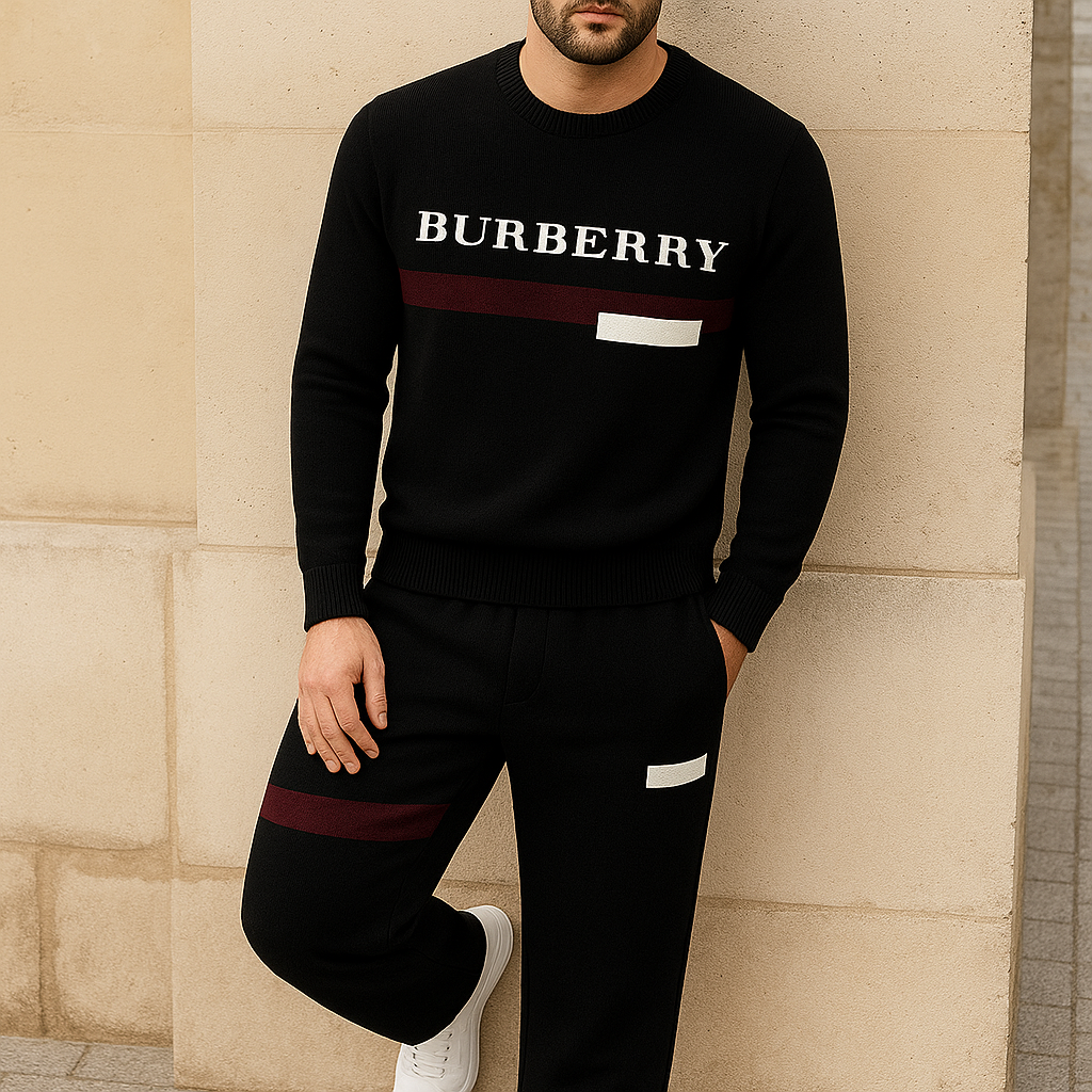 Limited edition 2025 luxury sweater and pants set – LX-SWTAPBBR2025034