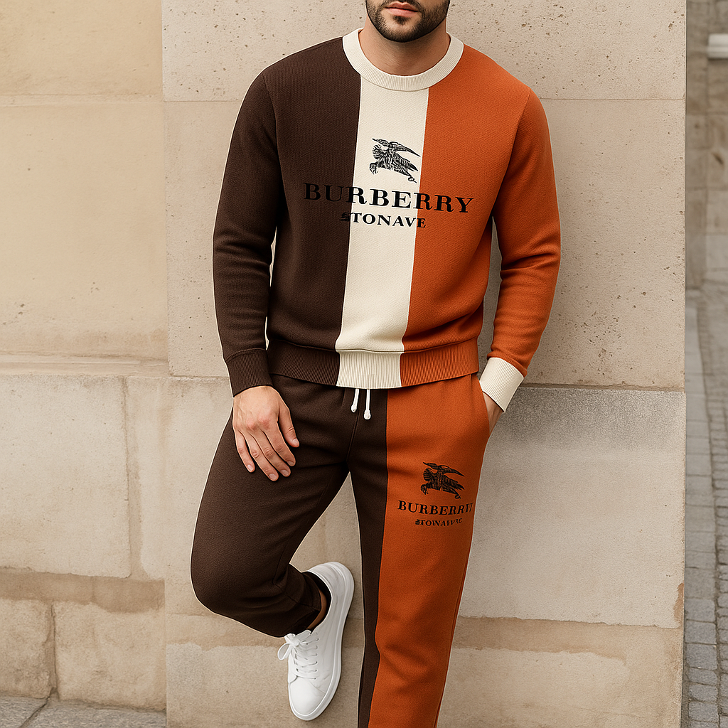 Limited edition 2025 luxury sweater and pants set – LX-SWTAPBBR2025036