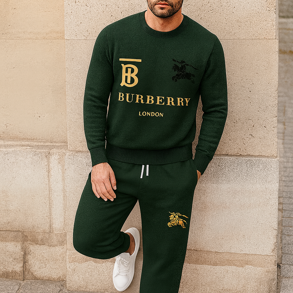 Limited edition 2025 luxury sweater and pants set – LX-SWTAPBBR2025043