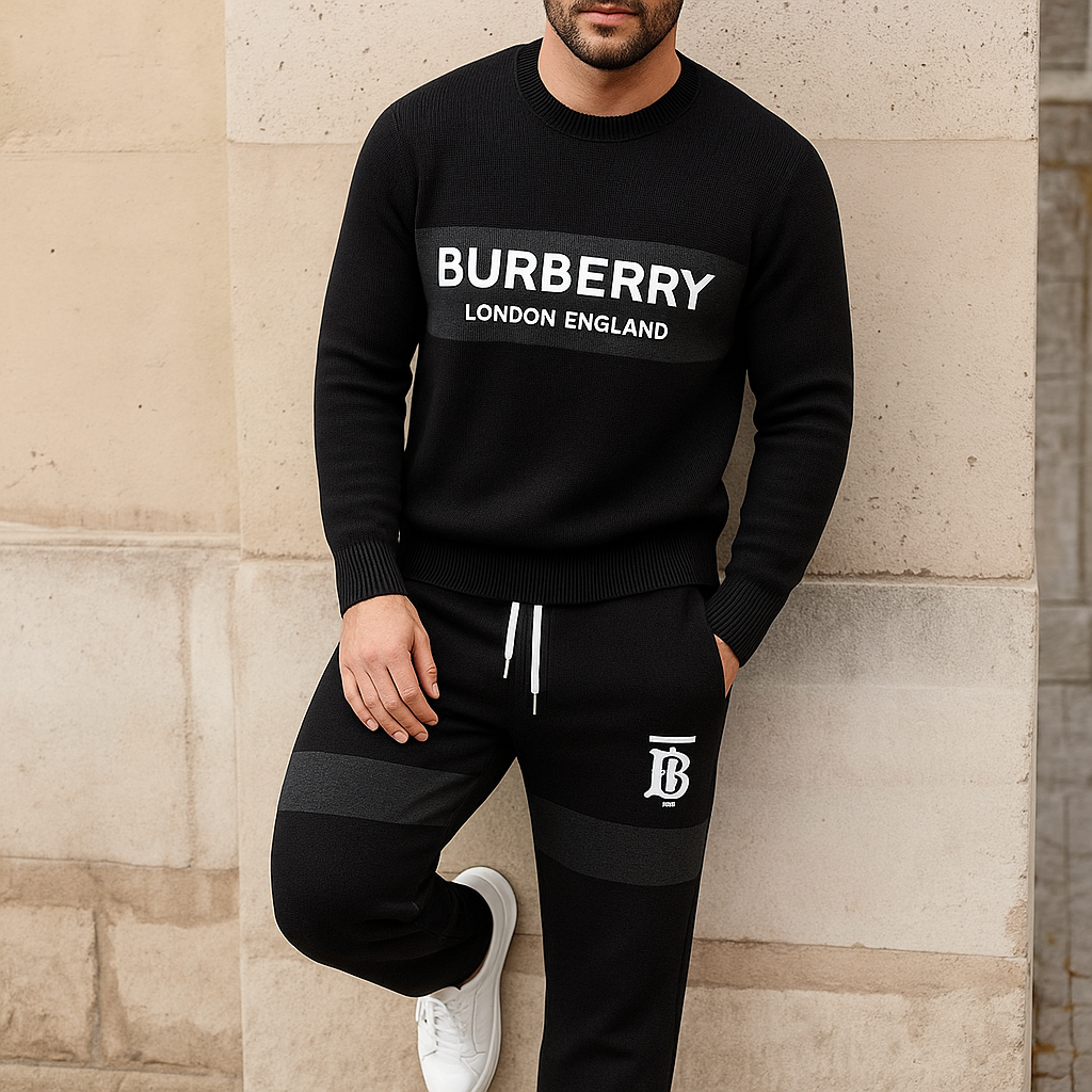 Limited edition 2025 luxury sweater and pants set – LX-SWTAPBBR202505