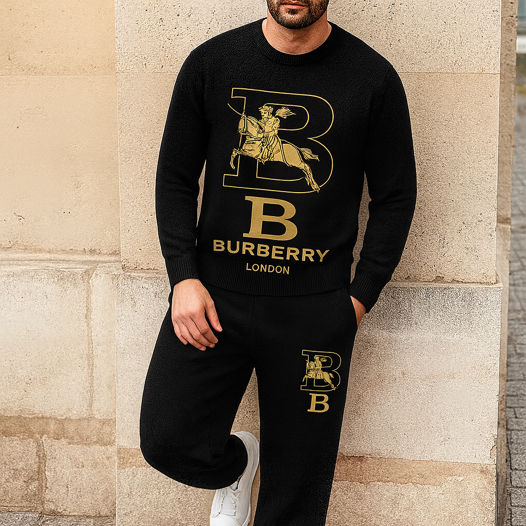 Limited edition 2025 luxury sweater and pants set – LX-SWTAPBBR2025051
