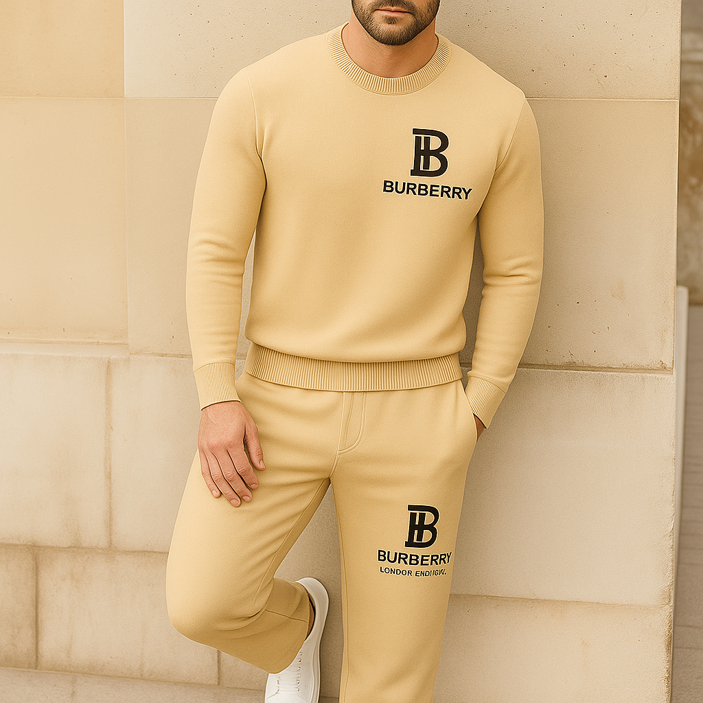 Limited edition 2025 luxury sweater and pants set – LX-SWTAPBBR2025058