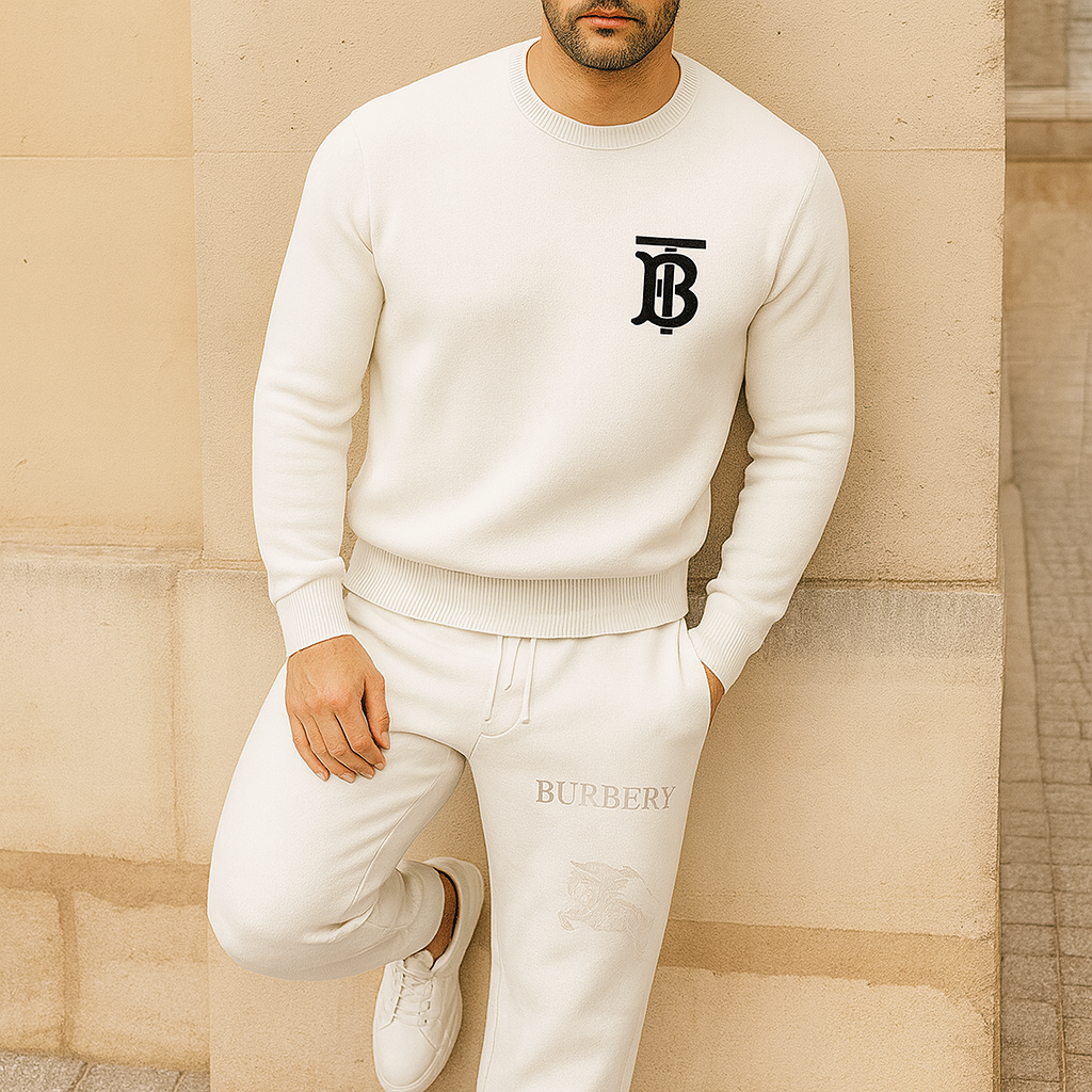 Limited edition 2025 luxury sweater and pants set – LX-SWTAPBBR2025063