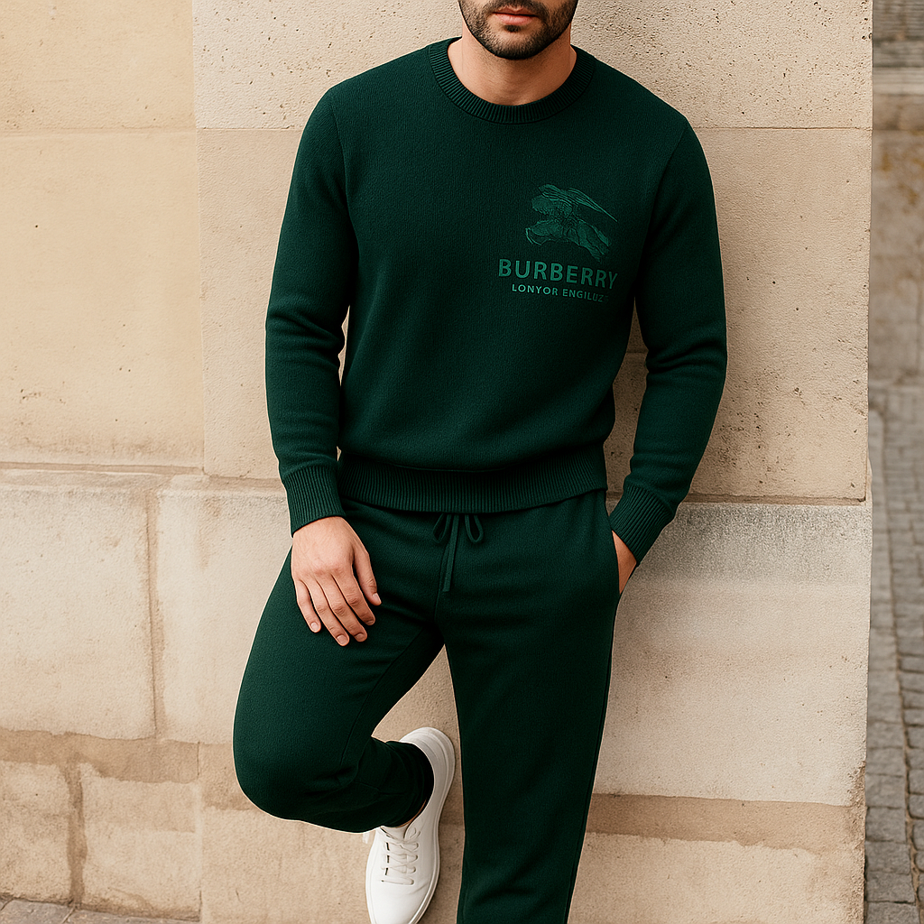 Limited edition 2025 luxury sweater and pants set – LX-SWTAPBBR2025064