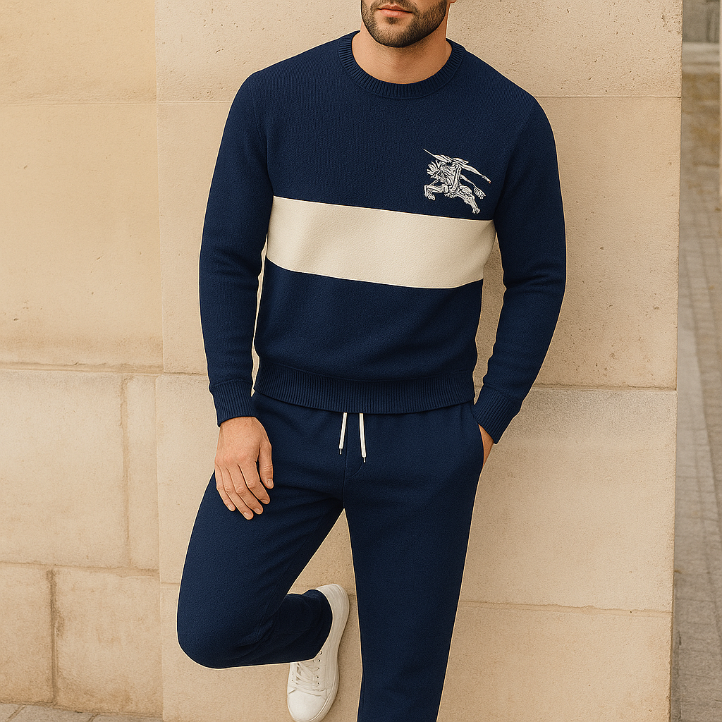 Limited edition 2025 luxury sweater and pants set – LX-SWTAPBBR2025066