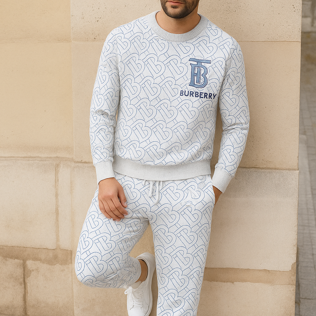 Limited edition 2025 luxury sweater and pants set – LX-SWTAPBBR2025069