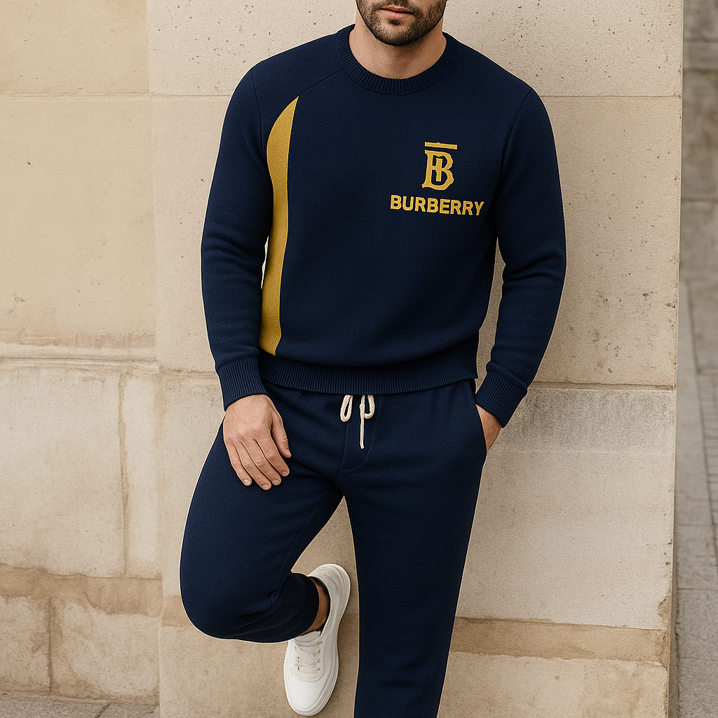 Limited edition 2025 luxury sweater and pants set – LX-SWTAPBBR202509