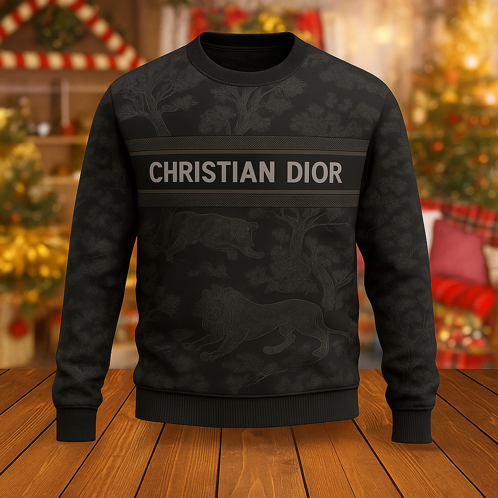 New 2025 Men’s High Quality Printed 3D Sweater – LX-SWTDR2025014