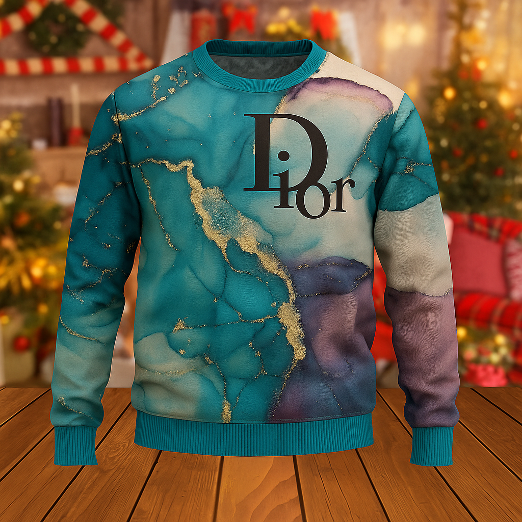 New 2025 Men’s High Quality Printed 3D Sweater – LX-SWTDR2025019