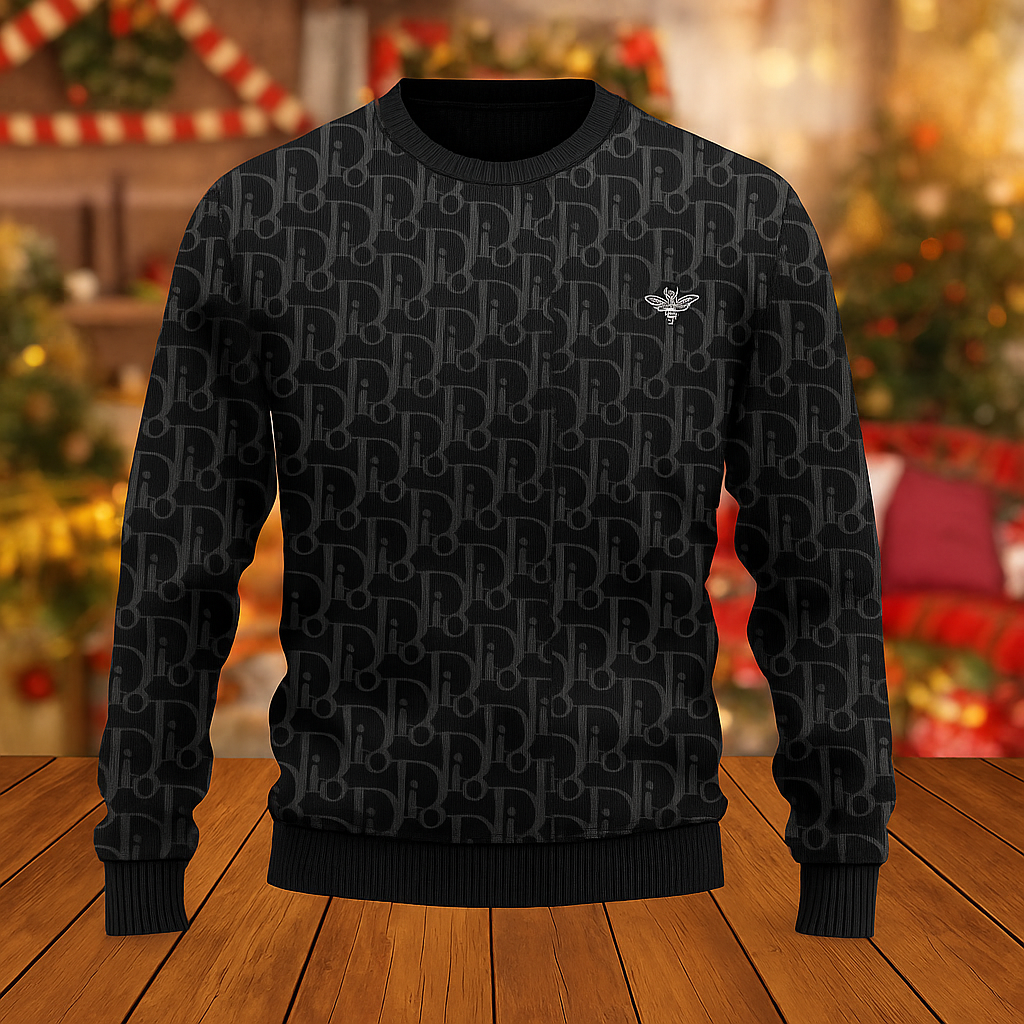 New 2025 Men’s High Quality Printed 3D Sweater – LX-SWTDR2025031