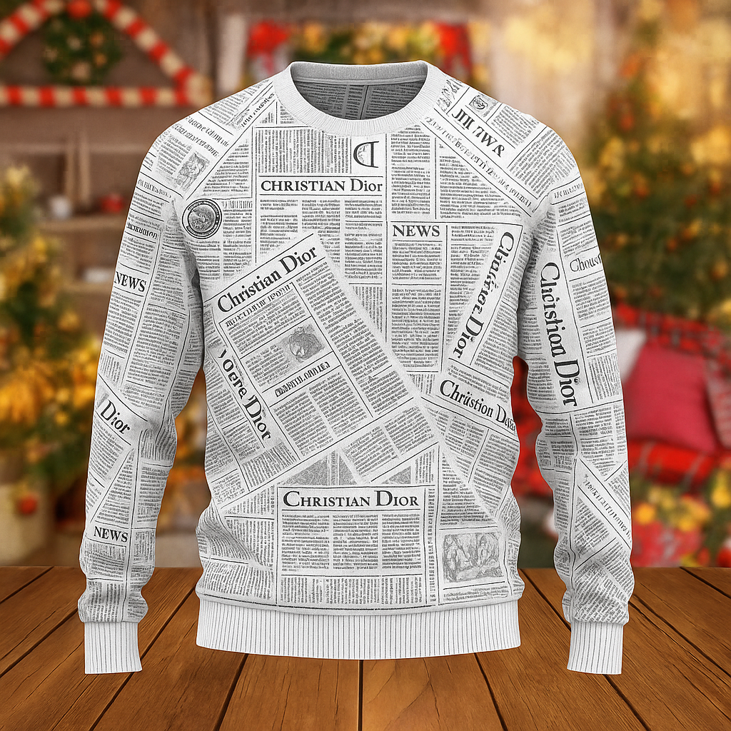 New 2025 Men’s High Quality Printed 3D Sweater – LX-SWTDR202504