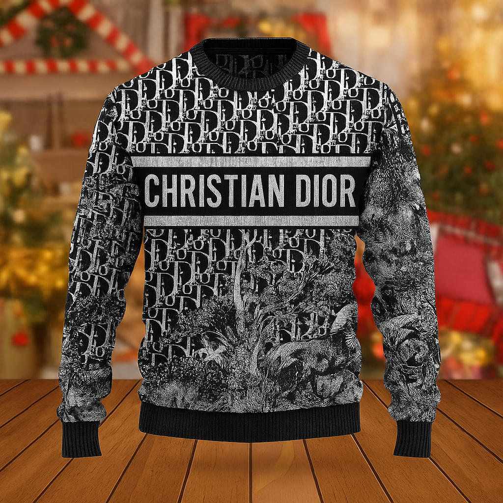 New 2025 Men’s High Quality Printed 3D Sweater – LX-SWTDR2025074