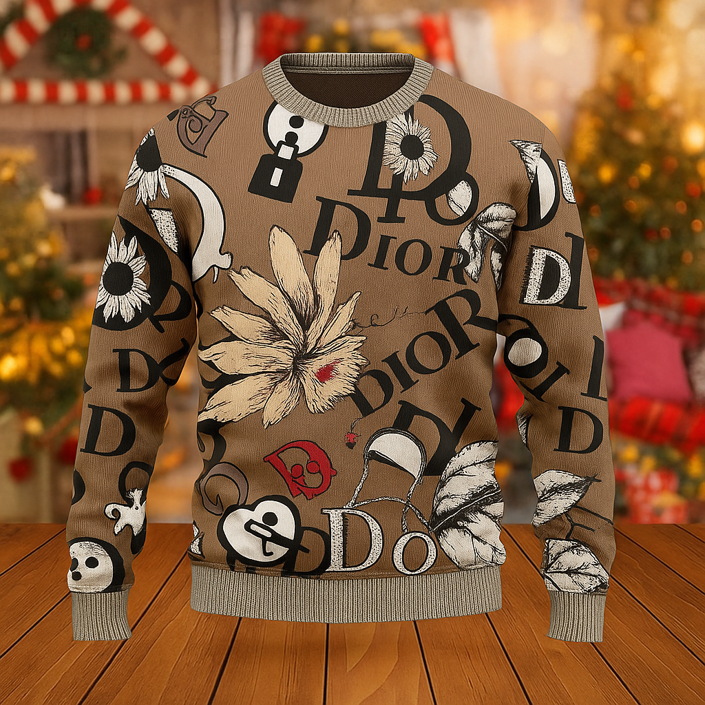 New 2025 Men’s High Quality Printed 3D Sweater – LX-SWTDR2025086