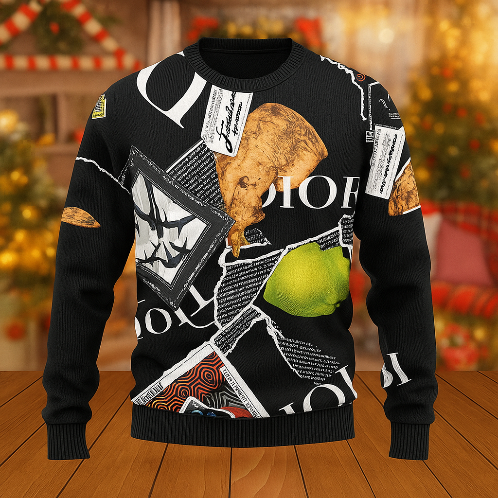 New 2025 Men’s High Quality Printed 3D Sweater – LX-SWTDR2025089