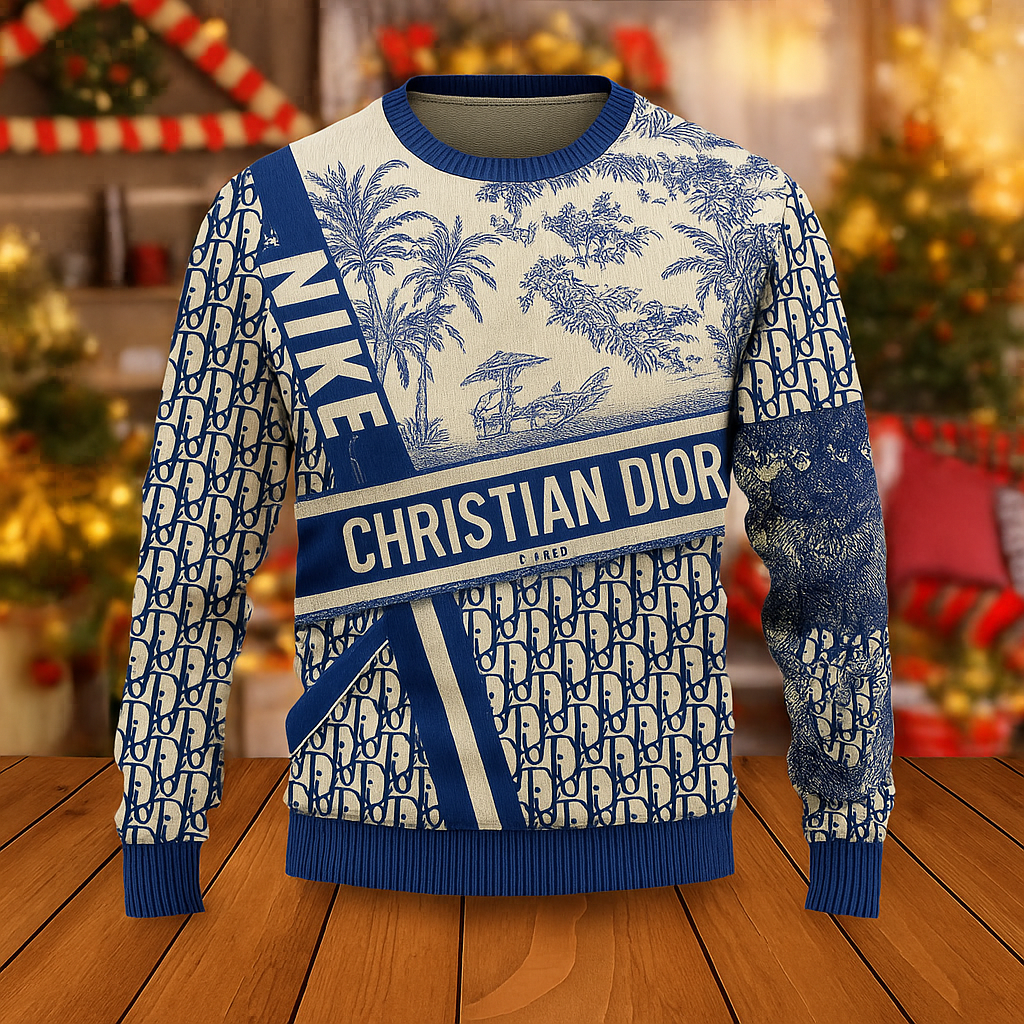 New 2025 Men’s High Quality Printed 3D Sweater – LX-SWTDR2025097