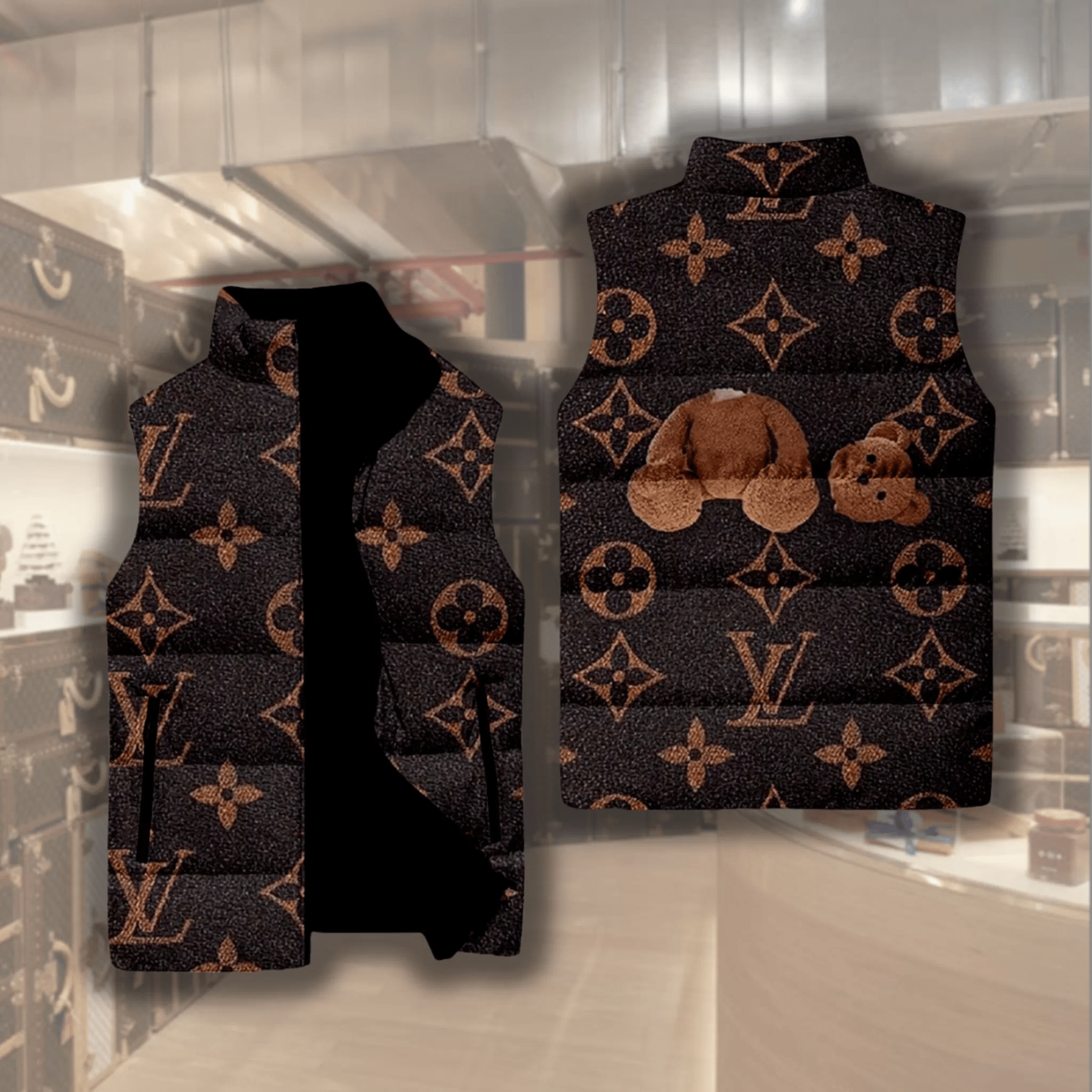 New Release – Luxury Jacket –  Sleeveless Puffer Jacket Winter – BN1210SPJ02