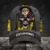 AFL Richmond Tigers Custom Name Skull Yellow Classic Cap