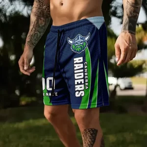 Canberra Raiders Personalized Short Pants Gift For Fans
