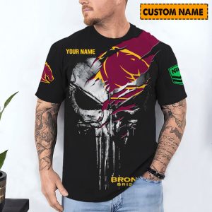 Brisbane Broncos Hooded Tank Top Gift For Fans NRL Personalized T-Shirt Gift For True Fan – Limited Edition