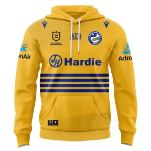 Personalized Parramatta Eels 2025 Away Jersey Hoodie T-shirt Polo Singlet