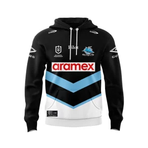 Personalized Cronulla Sutherland Sharks 2025 Away Jersey Hoodie T-shirt Polo Singlet