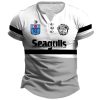 Personalise Gold Coast Giants NRL Vintage 1988/1989 Away Jerseys Henlley Shirt