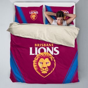 AFL Brisbane Lions Bedding Set 2