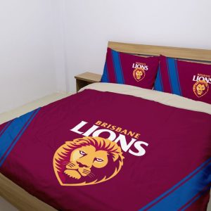 AFL Brisbane Lions Bedding Set 3