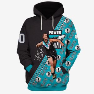 Personalized NSWRFL/ NRL 1978 North Sydney Bears Vintage Hoodie TShirt Jersey AFL Port Adelaide Travis Boak Pullover Hoodie