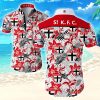 AFL St Kilda Saints Floral Hawaiian Shirt
