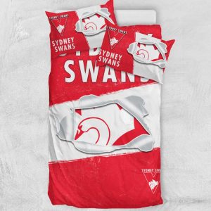 AFL Sydney Swans Big Logo Doona Cover Single Twin