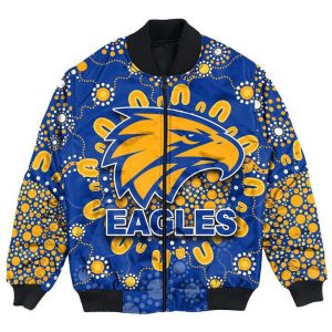 AFL West Coast Eagles Indigenous Special Bomber Jacket 1