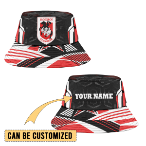St. George Illawarra Dragons Sports Personalized Bucket Hat Gift For Fans