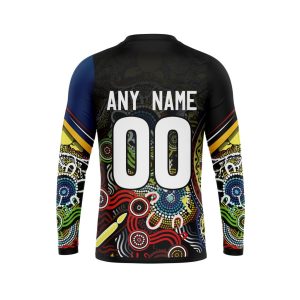 CUSTOM AFL01Carlton220310 000 long sleeve back