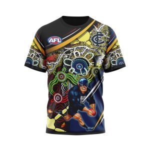 CUSTOM AFL01Carlton220310 000 tee front