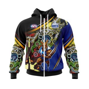 CUSTOM AFL01NorthMelbourne220310 000 hoodie zip front